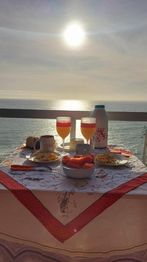 Ferienwohnung Janela Sobre O Mar De Guarapari Exterior foto